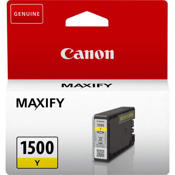 Canon PGI-1500 Y - 4.5 ml - Gelb - Original - Tintenbehälter - für MAXIFY MB2050, MB2150, MB2155, MB2350, MB2750, MB2755