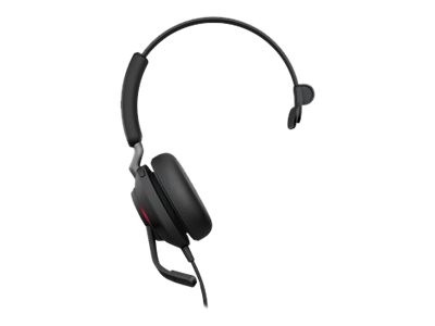 Jabra Evolve2 40 UC Mono - Headset - On-Ear - konvertierbar - kabelgebunden - USB-C - Geräuschisolierung