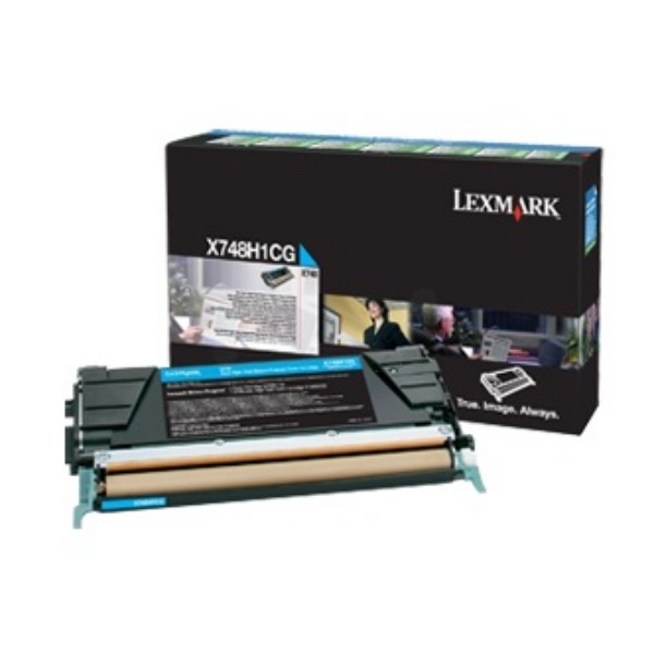 Lexmark - Cyan - Original - Tonerpatrone Lexmark Corporate - für Lexmark X748de, X748dte