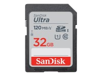 SanDisk Ultra - Flash-Speicherkarte - 32 GB - UHS-I U1 / Class10 - SDHC UHS-I