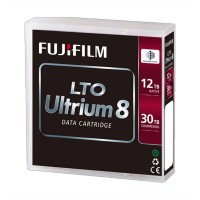Fuji LTO Ultrium 8 - LTO Ultrium 8 - 12 TB / 30 TB - Mit Strichcodeetikett