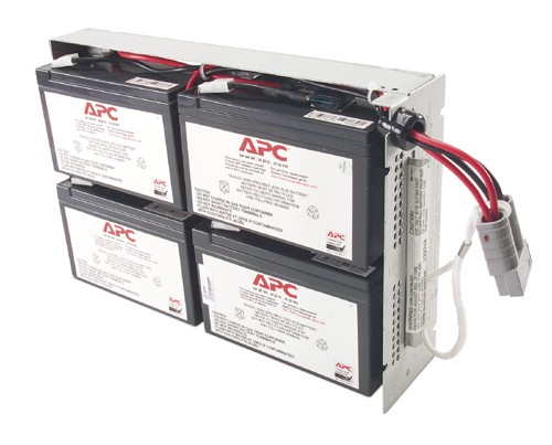 APC Replacement Battery Cartridge #23 - USV-Akku - Bleisäure - Schwarz - für P/N: SUA1000R2ICH, SUA1000RM2UTW, SUA1000RMI2U(P), SUA1000RMI2U-3XW, SUA1000RMI2U-5XW