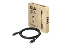Club 3D - Adapterkabel - DisplayPort männlich zu HDMI männlich - 3 m - Support von 4K 120 Hz, Support von 8K 60 Hz, support Dynamic HDR10