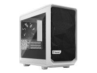 Fractal Design Meshify 2 Nano - Mini-ITX Tower (gehärtetes Glas) - keine Spannungsversorgung (ATX) - weiß - USB/Audio
