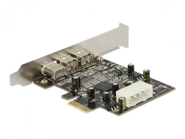 DeLOCK PCI Express card FireWire A / B - Videoaufnahmeadapter - PCIe