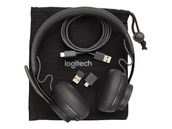 Logitech Zone Wired MSFT Teams - Headset - On-Ear kabelgebunden - USB-C - 981-000870