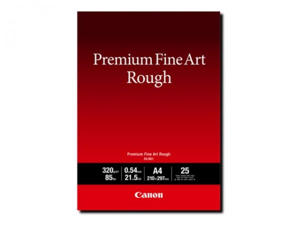 Canon Kunstpapier 4562C001 210 x 297 mm (DIN A4) 320 g/m² für Tintenstrahldrucker rough 25 Blatt