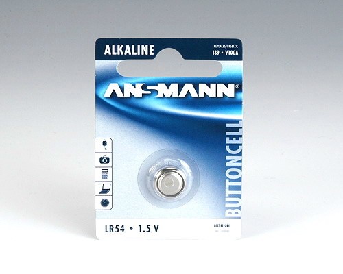 ANSMANN - Batterie LR54 Alkalisch 1er Blister
