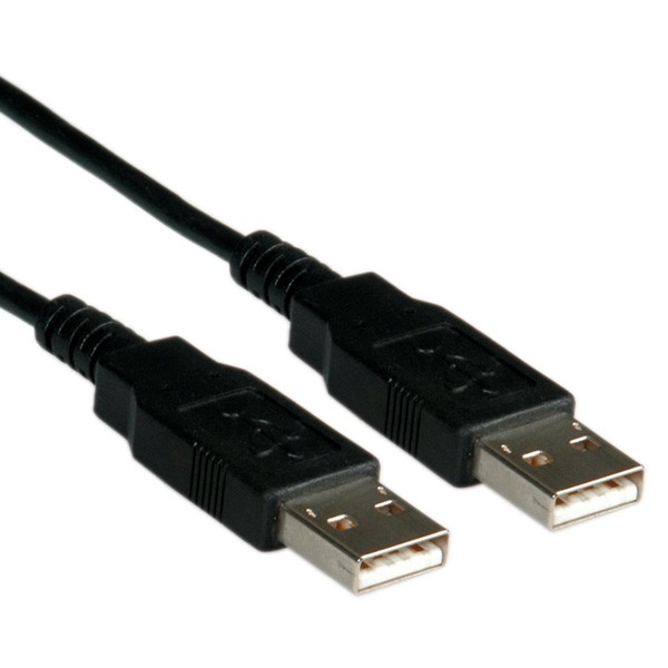 Roline USB-Kabel USB Typ A (M) USB Typ A (M) 11.02.8918 1.8 m Schwarz