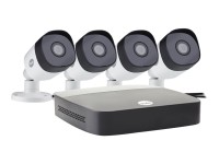 Yale Essentials Smart Home CCTV Kit - DVR + Kamera(s) - verkabelt (LAN) - 4 Kanäle - 1 x 1 TB - 4 Kamera(s)
