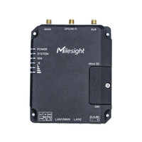 Milesight IoT Ind. Cellular Router UR32 GPS UR32-L04EU-G - Router - 0,1 Gbps
