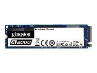 Kingston A2000 - SSD - verschlüsselt - 500 GB - intern - M.2 2280 - PCIe 3.0 x4 (NVMe) - 256-Bit-AES - für Intel Next Unit of Computing 11 Essential Kit - NUC11ATKPE