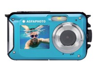 AgfaPhoto Realishot WP8000 - Digitalkamera - Kompaktkamera - 8.0 MPix / 24.0 MP (interpoliert) - 2.7K - Unterwasser bis zu 3 m - Blau