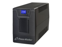 PowerWalker VI 1000 SCL - USV - Wechselstrom 162 - 290 V - 600 Watt - 1000 VA - 7 Ah - USB - Ausgangsanschlüsse: 4