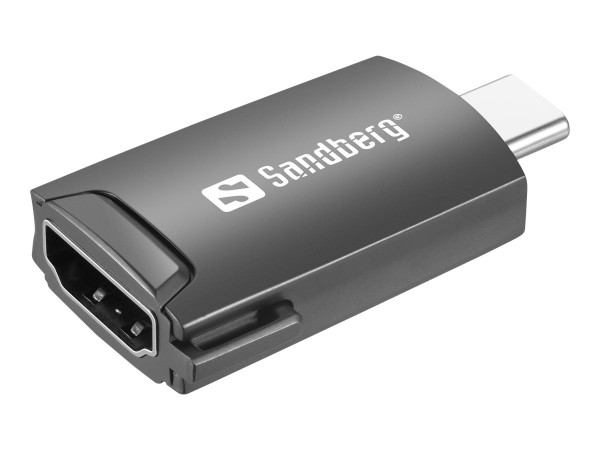 Sandberg - Videoadapter - 24 pin USB-C männlich zu HDMI weiblich - 4K Unterstützung