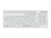 GETT TKG-106-IP68-WHITE - Tastatur - USB - Deutsch - weiß