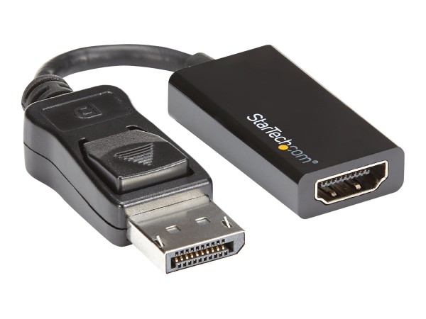 StarTech DisplayPort auf HDMI Adapter - 4K DP zu HDMI Konverter - UHD 4K 60Hz - Videokonverter - DisplayPort - HDMI - für P/N: DK30C2DAGPD, TB32DP14, TB32DP2T, TB3DK2DHV, TB3DK2DHVUE