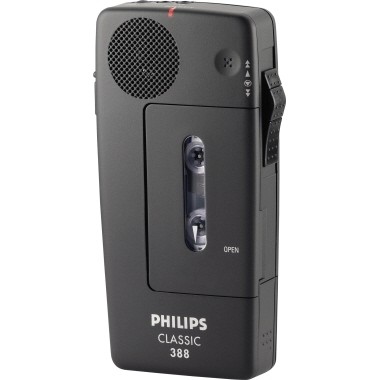 Philips Diktiergerät Pocket Memo 388 Classic LFH0388/00B schwarz
