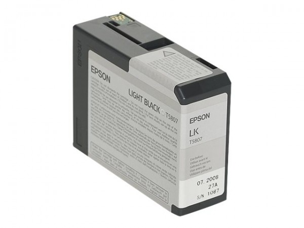 Epson T580 - 80 ml - Schwarz - Original - Tintenpatrone - für Stylus Pro 3800, Pro 3880