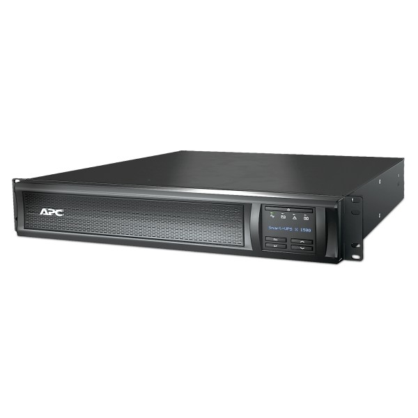 APC Smart-UPS X 1500 Rack/Tower LCD - USV (Rack - einbaufähig) - Wechselstrom 230 V - 1200 Watt - 1500 VA - Ethernet, RS-232, USB - Ausgangsanschlüsse: 8 - 2U - Schwarz - für P/N: AR106SH6, AR106V, AR106VI, AR109SH6, AR112SH6, AR3103, AR3103SP, AR3106, AR3106SP