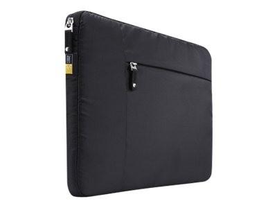 Case Logic Sleeve + Pocket - Notebook-Hülle - 38.1 cm (15") - Schwarz - für Apple MacBook Pro (15.4 Zoll)