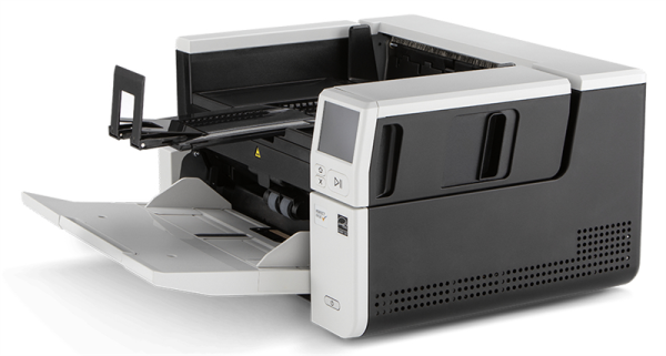 Kodak S3100f - Dokumentenscanner - Dual CIS - Duplex - 305 x 4060 mm - 600 dpi x 600 dpi - bis zu 100 Seiten/Min. (einfarbig) / bis zu 100 Seiten/Min. (Farbe) - automatischer Dokumenteneinzug (300 Blätter) - bis zu 45000 Scanvorgänge/Tag - Gigabit LAN, USB 3.2 Gen 1x1