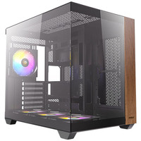 Antec CX800 aRGB Midi-Tower Tempered Glass - wood