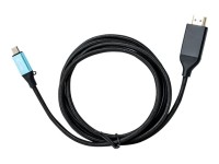 i-Tec - Videokabel - 24 pin USB-C männlich zu HDMI männlich - 2 m - 4K Unterstützung