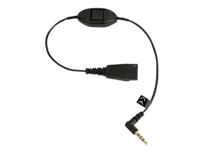 Jabra - Headset-Kabel - Quick Disconnect (M) bis Stereo Mini-Klinkenstecker (M) - 30 cm