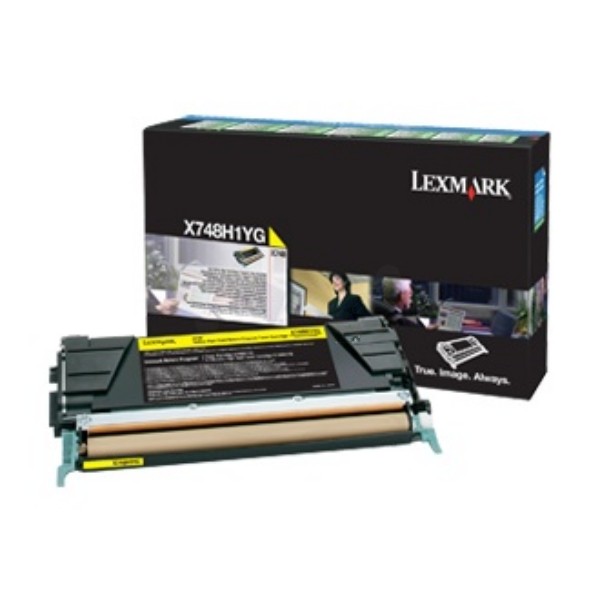 Lexmark - Gelb - Original - Tonerpatrone Lexmark Corporate - für Lexmark X748de, X748dte