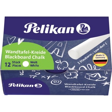 Pelikan Wandtafelkreide 701359 weiß 12 St./Pack.