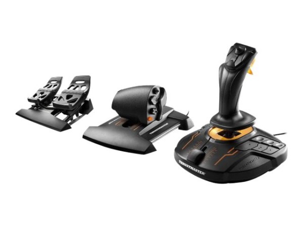 ThrustMaster T.16000M FCS Flight Pack - Joystick, Gashebel und Pedale - kabelgebunden - für PC