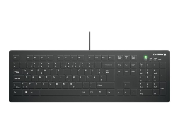 Cherry Active Key AK-C8112 - Tastatur - wipe disinfection, flat key profile