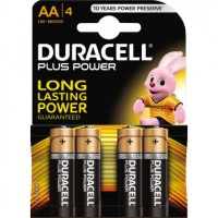 Duracell Batterie Plus Power AA Mignon LR6 1,5V 4er Blister Alkaline DUR017641 MN1500