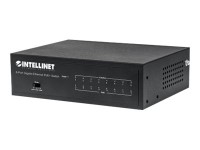 Intellinet 8-Port Gigabit Ethernet PoE+ Switch, IEEE 802.3at/af Power over Ethernet (PoE+/PoE)-konform, 60 W, Desktop - Switch - 8 x 10/100/1000 (PoE+) - Desktop - PoE+ (60 W)