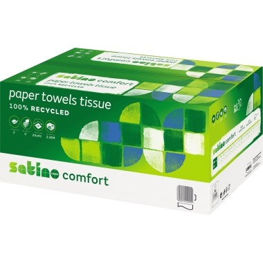 Satino Papierhandtuch Comfort 277280 25x41cm natur 24x96Bl.