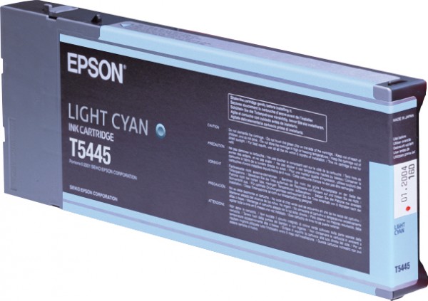 Epson T5445 - 220 ml - hell Cyan - Original - Tintenpatrone - für Color Proofer 9600; Stylus Pro 4000, Pro 4000 C8, Pro 9600