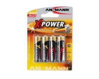 ANSMANN X-POWER Mignon AA - Batterie 4 x AA-Typ - Alkalisch
