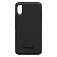 OtterBox Symmetry Series - Hintere Abdeckung für Mobiltelefon - Polycarbonat, Kunstfaser - Schwarz - für Apple iPhone Xr