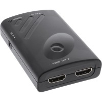 InLine DisplayPort to 2x HDMI Splitter & Video Wall Function FullHD - Video-/Audio-Splitter - 2 x HDMI - Desktop