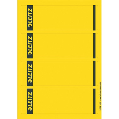 Leitz Ordneretikett 16852015 kurz/breit Papier ge 100 St./Pack.