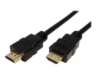 VALUE - HDMI-Kabel mit Ethernet - HDMI männlich zu HDMI männlich - 5 m - Doppelisolierung - Schwarz - 4K Unterstützung