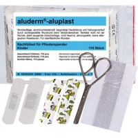 aluderm Nachfüllset Kinder 1009924 115 St./Pack. +Schere