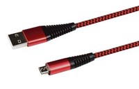 ACV Cable Micro-USB 1m red - Kabel - Digital/Daten