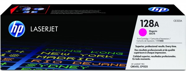 HP 128A - Magenta - Original - LaserJet - Tonerpatrone (CE323A) - für Color LaserJet Pro CP1525n, CP1525nw; LaserJet Pro CM1415fn, CM1415fnw