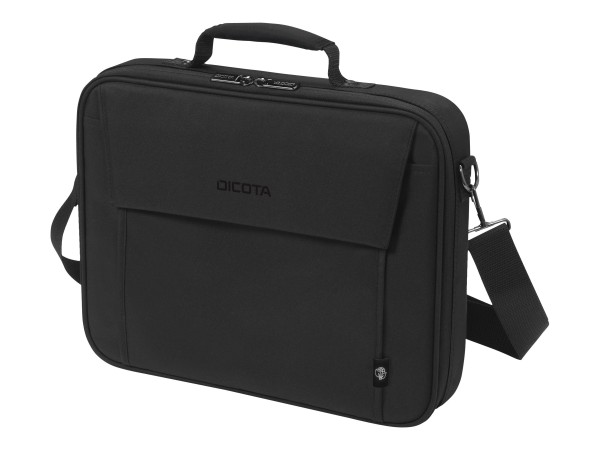DICOTA Eco Multi BASE - Notebook-Tasche - 39.6 cm - 14" - 15.6" - Schwarz