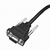 Honeywell - Kabel seriell - 4-poliger mini-DIN (W) bis DB-9 (W) - 2.3 m - gewickelt - Schwarz