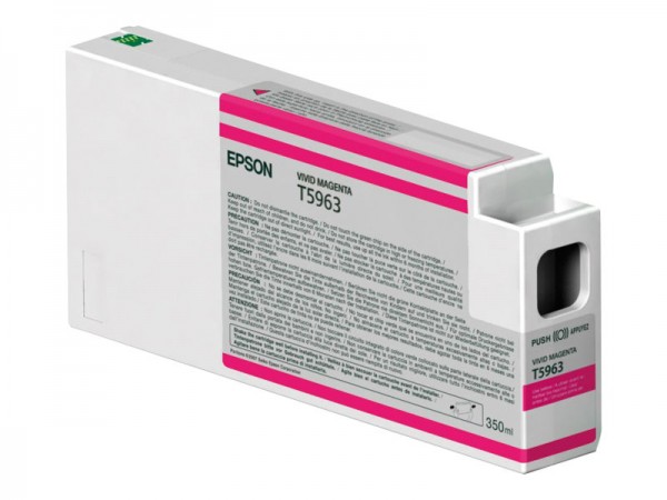 Epson T5963 - 350 ml - Vivid Magenta - Original - Tintenpatrone - für Stylus Pro 7700, Pro 7890, Pro 7900, Pro 9700, Pro 9890, Pro 9900, Pro WT7900