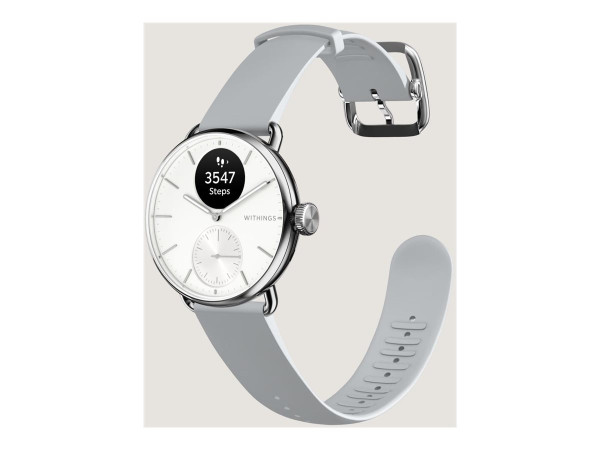 WITHINGS ScanWatch 2 - 38 mm - Edelstahl - Hybrid Smart Watch mit Band