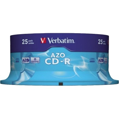 Verbatim CD-R 43352 52x 700MB 80Min. Spindel 25 St./Pack.